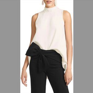 NWT Sachin + Babi "Keaton" Sequin Neck Sleeveless Blouse – Off-White – Small